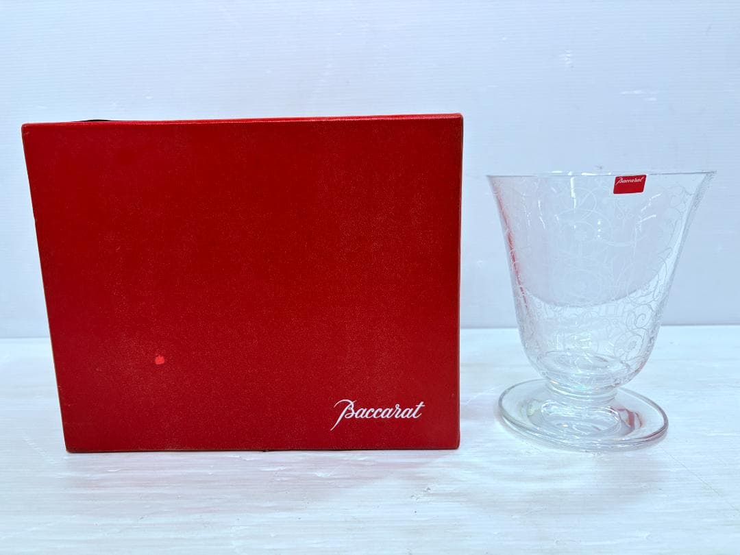 Baccarat バカラ／Michelangelo ミケランジェロ オールドバカラ「ミケランジェロ Michelangelo グラス 高さ8.8㎝（容量