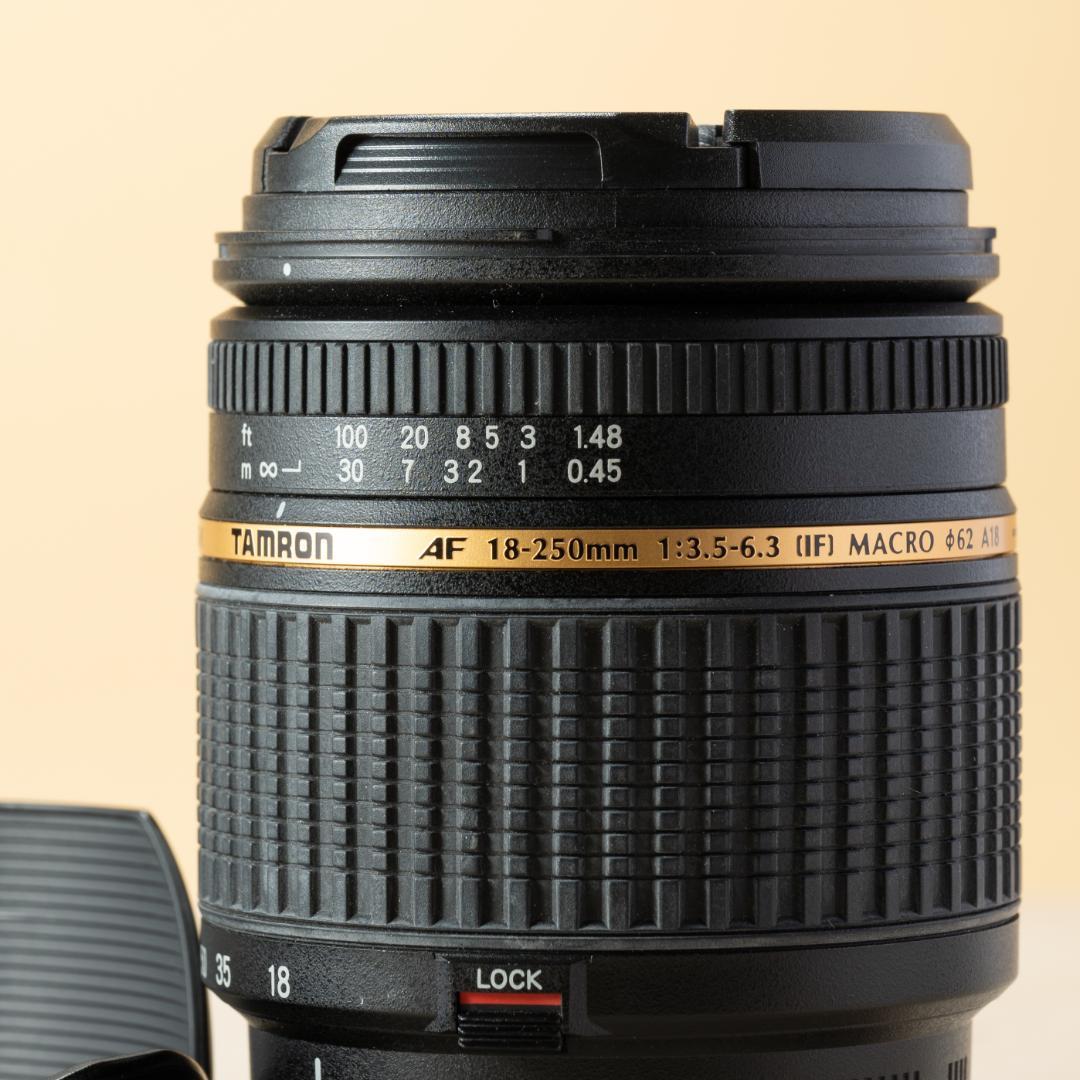 レンズ(ズーム) TAMRON AF 18-250mm F3.5-6.3 MACRO A18