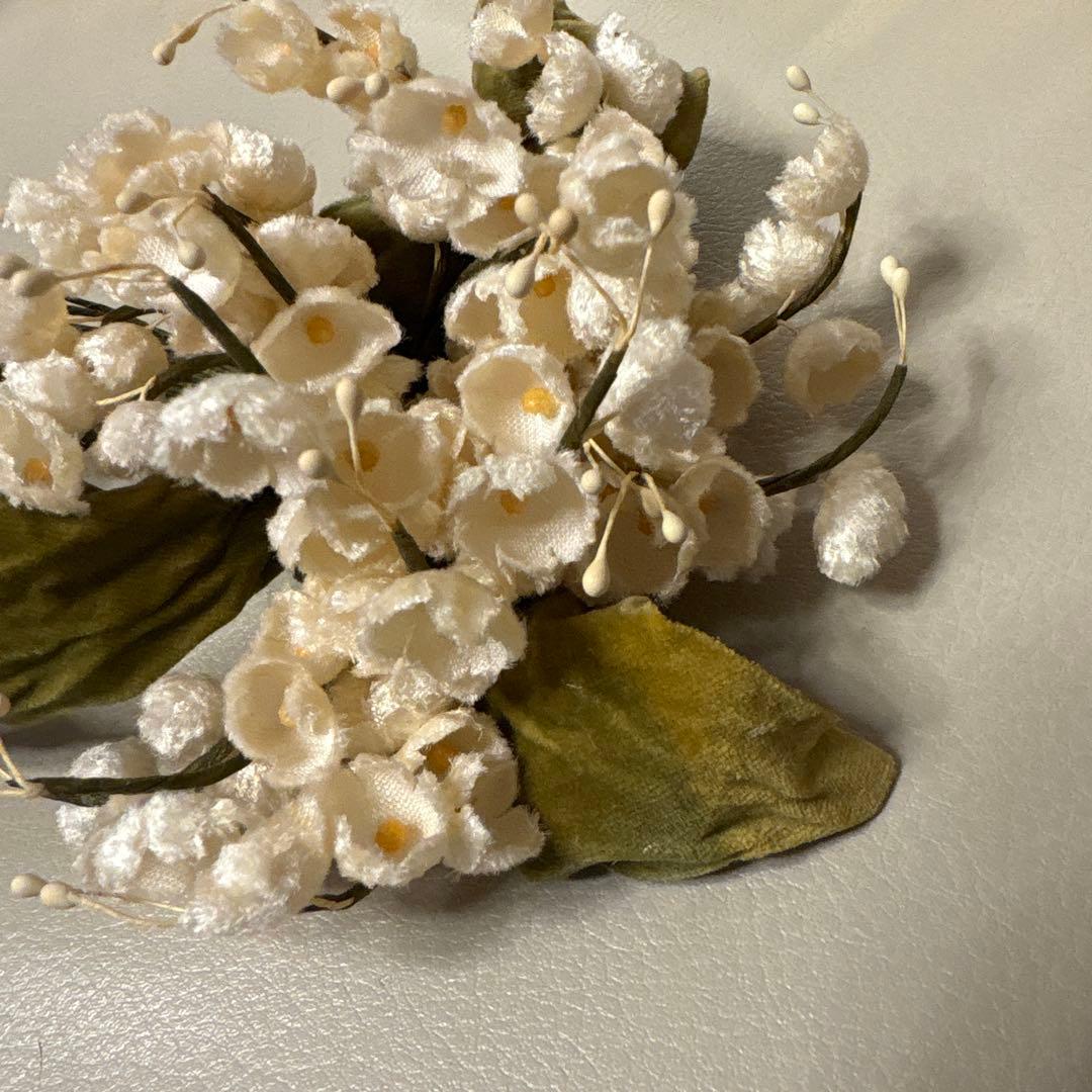 ピンクハウス カネコイサオ 鈴蘭 スズラン コサージュ ブローチ - メルカリ