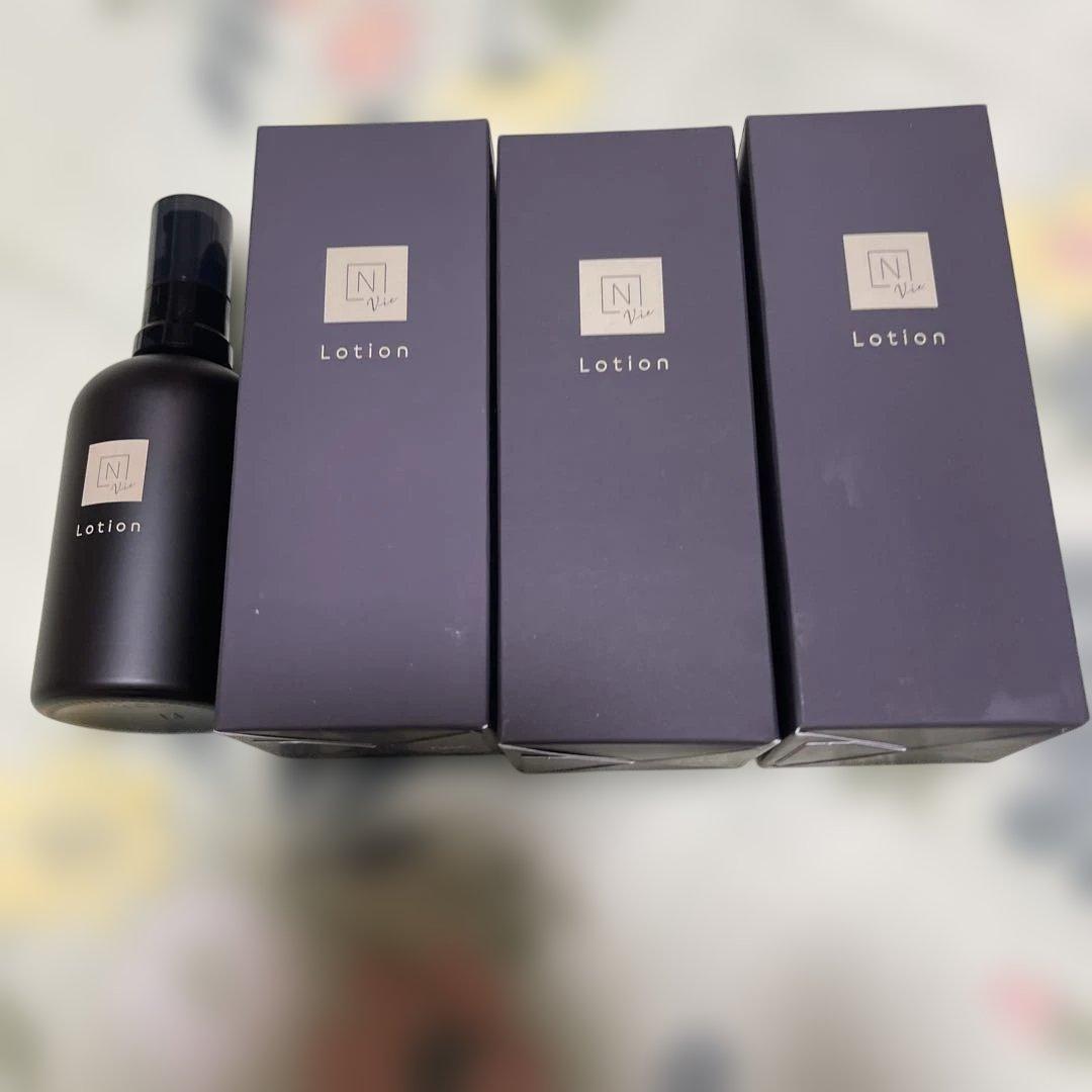 N ローション 黒ボトル100ミリ 3本 N organic（エヌオーガニック） Norganic Vieモイストリッチ