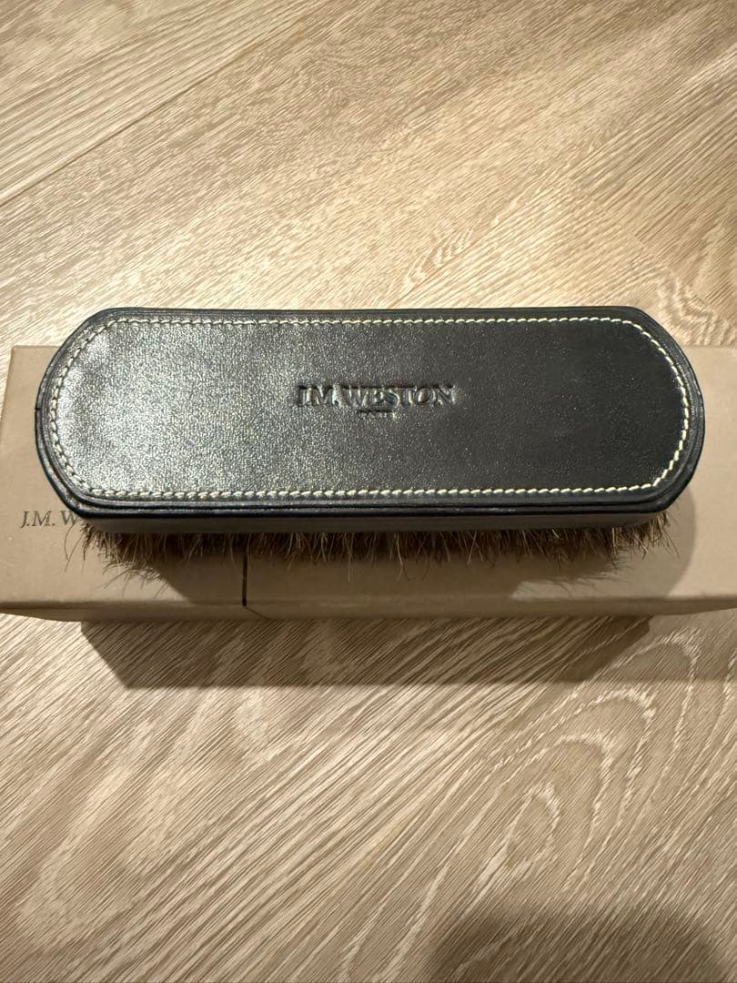 未使用 J.M.WESTON ウエストン ブラシ 新品 純正 定価16500円