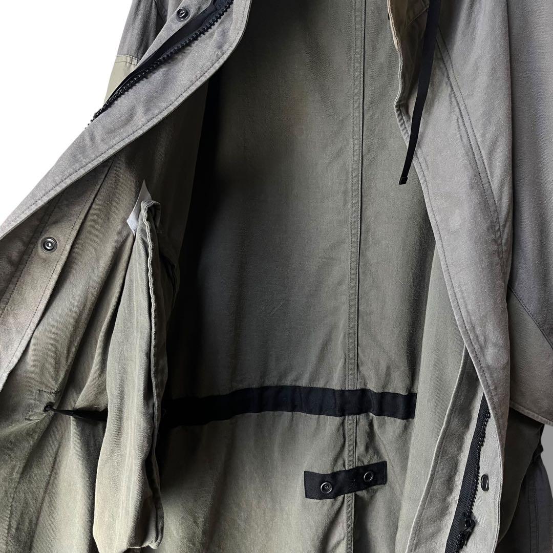 N.HOOLYWOOD エヌハリウッド モッズコート 薄手 ギミック 袖ポケット