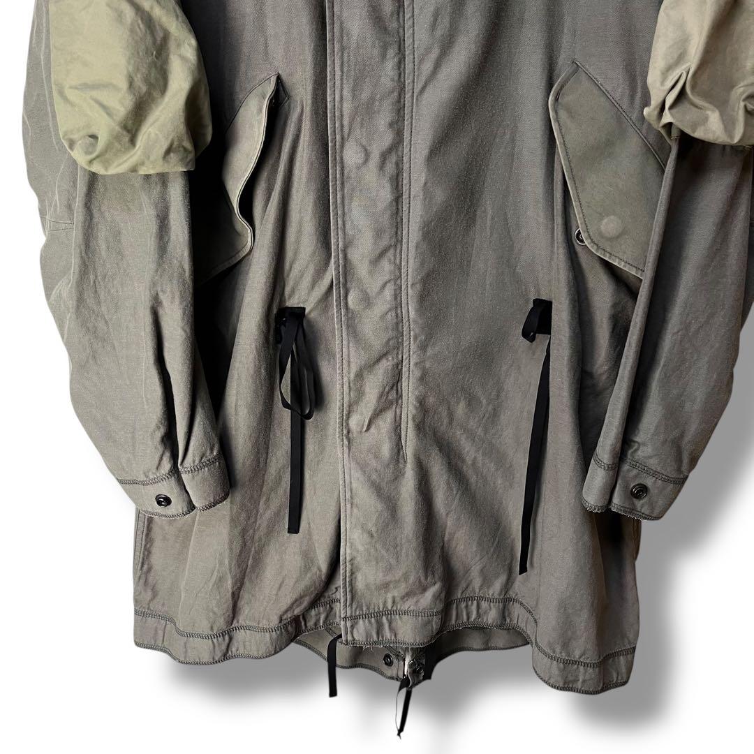 N.HOOLYWOOD エヌハリウッド モッズコート 薄手 ギミック 袖ポケット