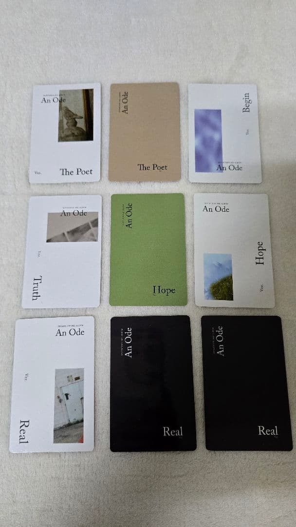 SEVENTEEN ミンギュ MINGYU An Ode トレカ 9枚セット - メルカリ