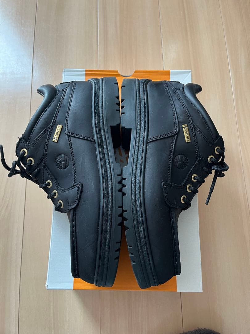 ティンバーランド MOC TOE MID 9 モックトゥ ブラック 27cm - メルカリ