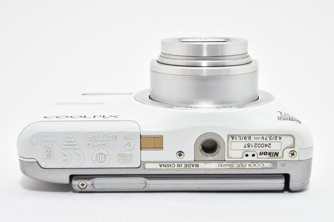 □ 美品 □ ニコン Nikon COOLPIX S6600 ナチュラルホワイト - メルカリ