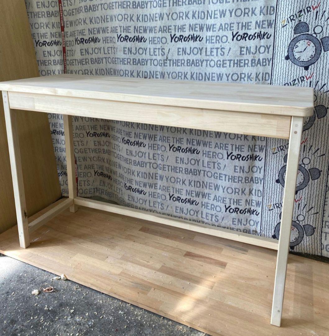 kizuna生地屋様　テーブル2台　90-120日発送 シギヤマ家具工業 ダイニング 3点セット 開梱設置可能 テーブル