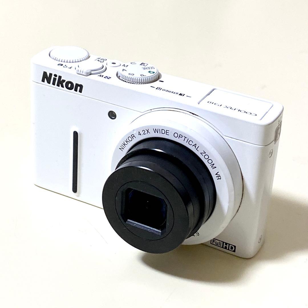 Nikon COOLPIX P310 白 [動作確認済] - メルカリ