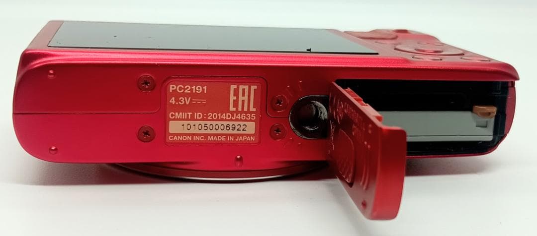 Canon PowerShot SX610HSRed 20.2MP 充電器付き