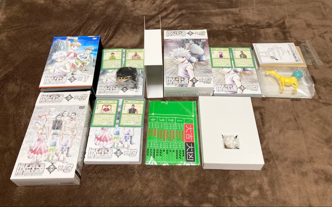 旧 HUNTER×HUNTER DVD 全28巻 初回限定特典付き バラ売り不可 - メルカリ