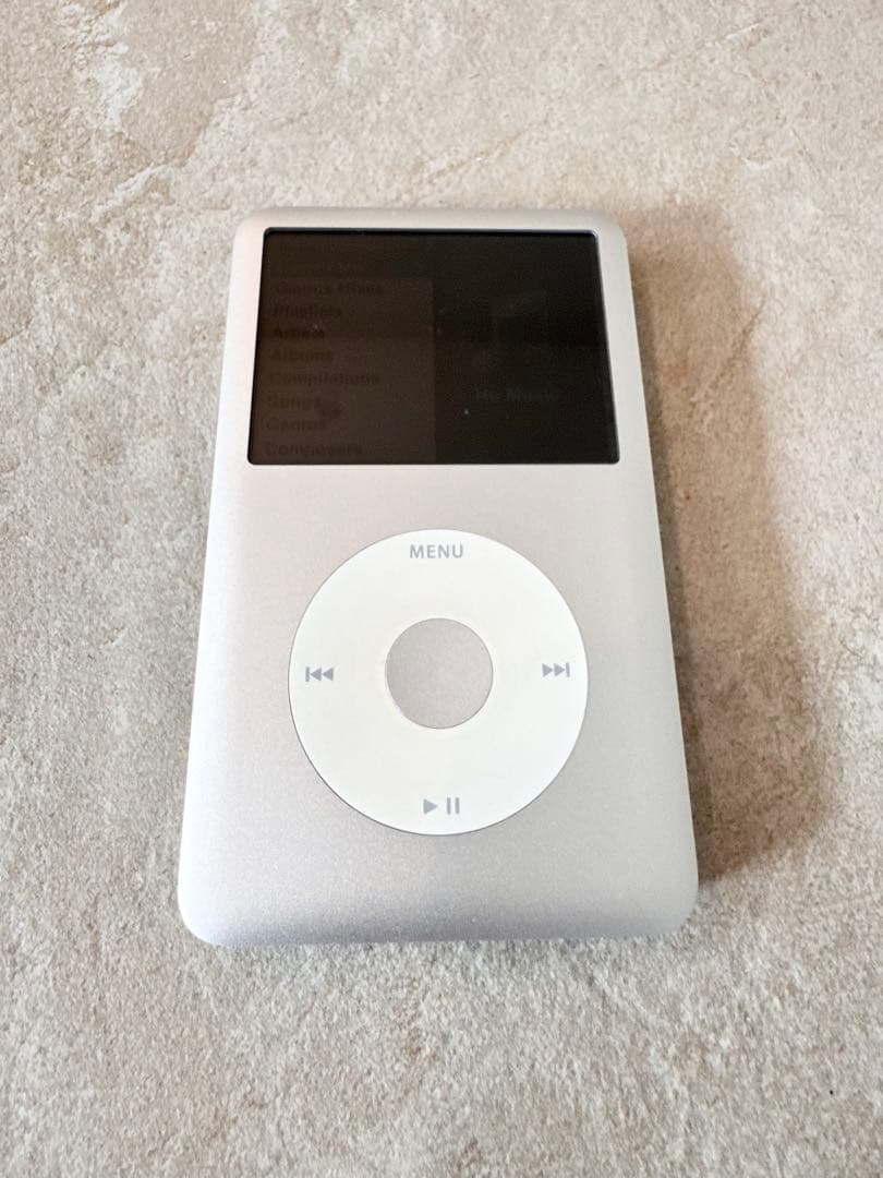極美品 iPod classic A1238 80GB 新品バッテリー箱付き - メルカリ