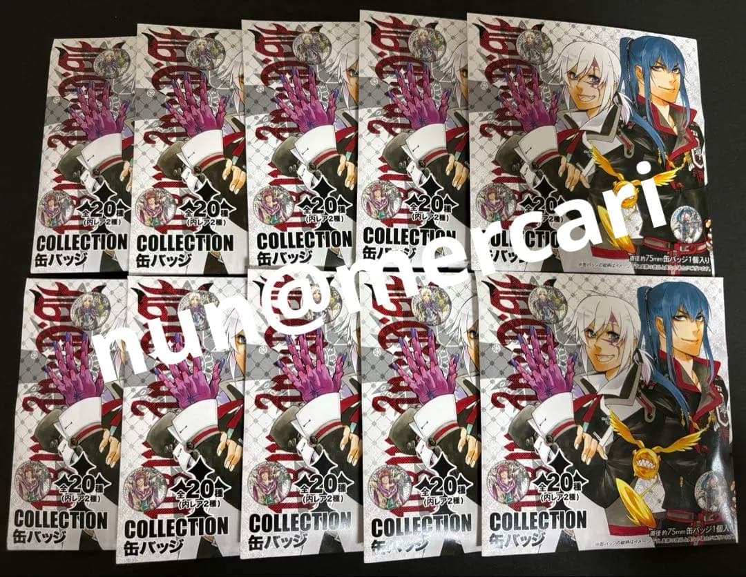D.Gray－man コレクション缶バッジ 第1弾 未開封 10点セット - メルカリ