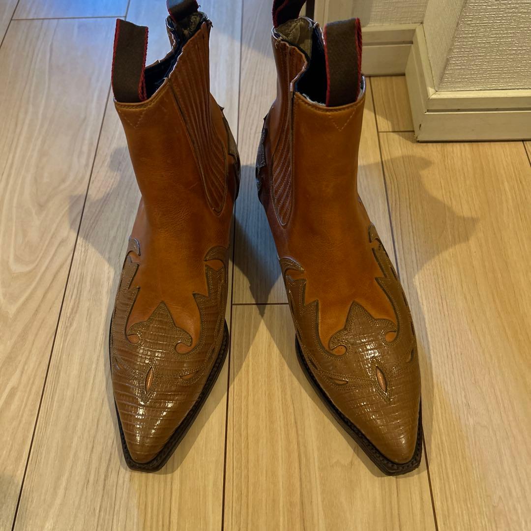 ウエスタンブーツ ブラウン forastero メキシコ製 - メルカリ