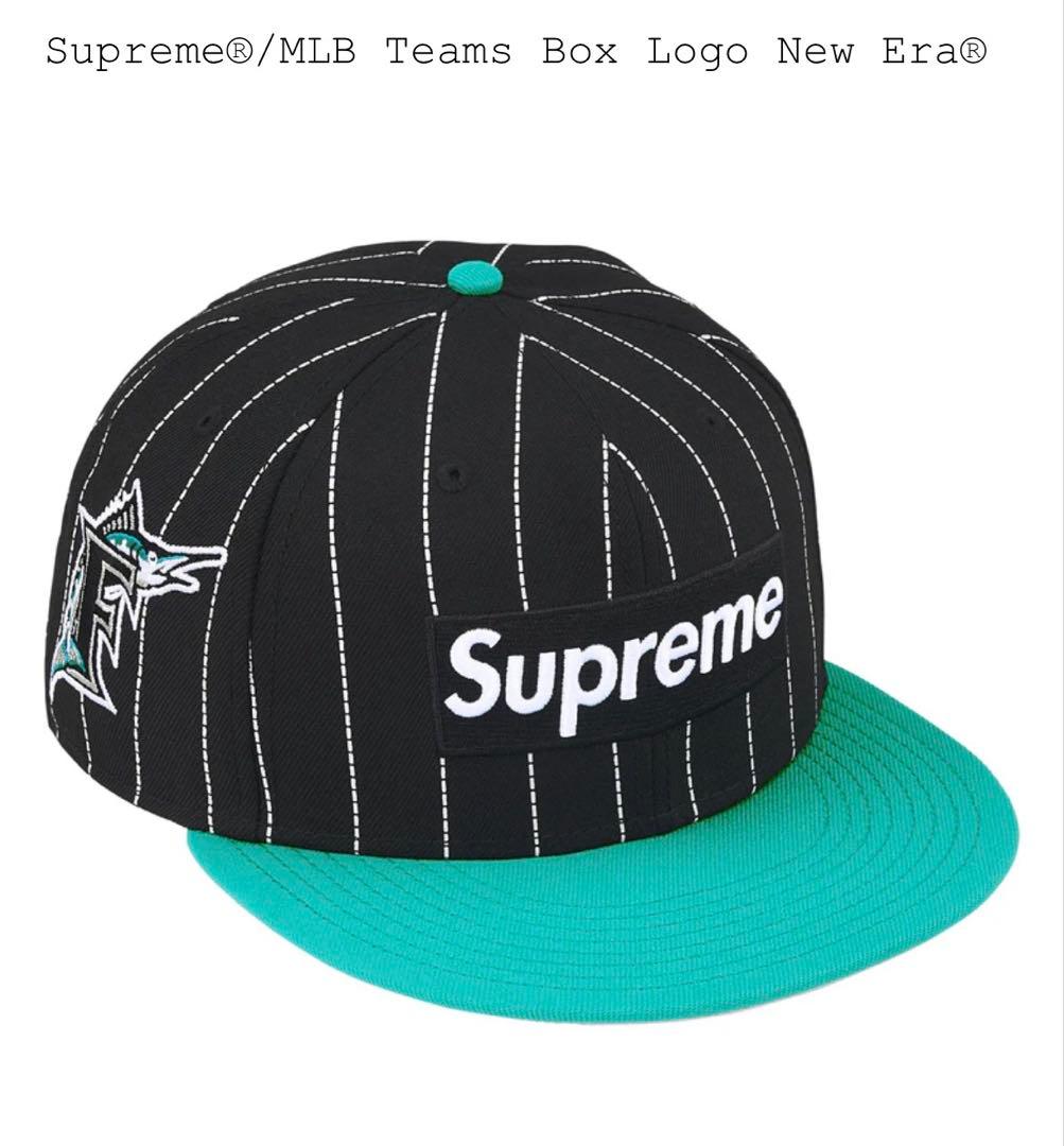 帽子 Supreme MLB Teams Box Logo New Era7 3/8 Supreme - MLB Teams Box Logo New Era | 2024 Spring/Summer Collab