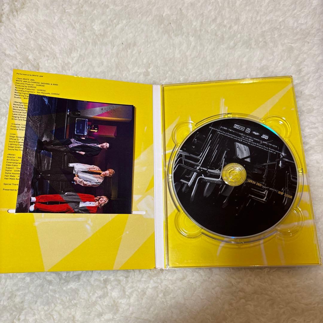 WHITE JAM Online Live - ONE HEART- DVD - メルカリ