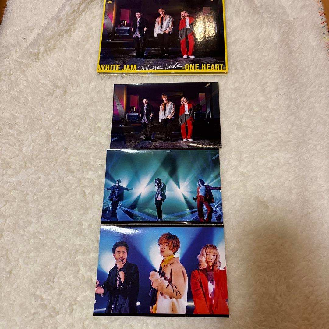 WHITE JAM Online Live - ONE HEART- DVD - メルカリ