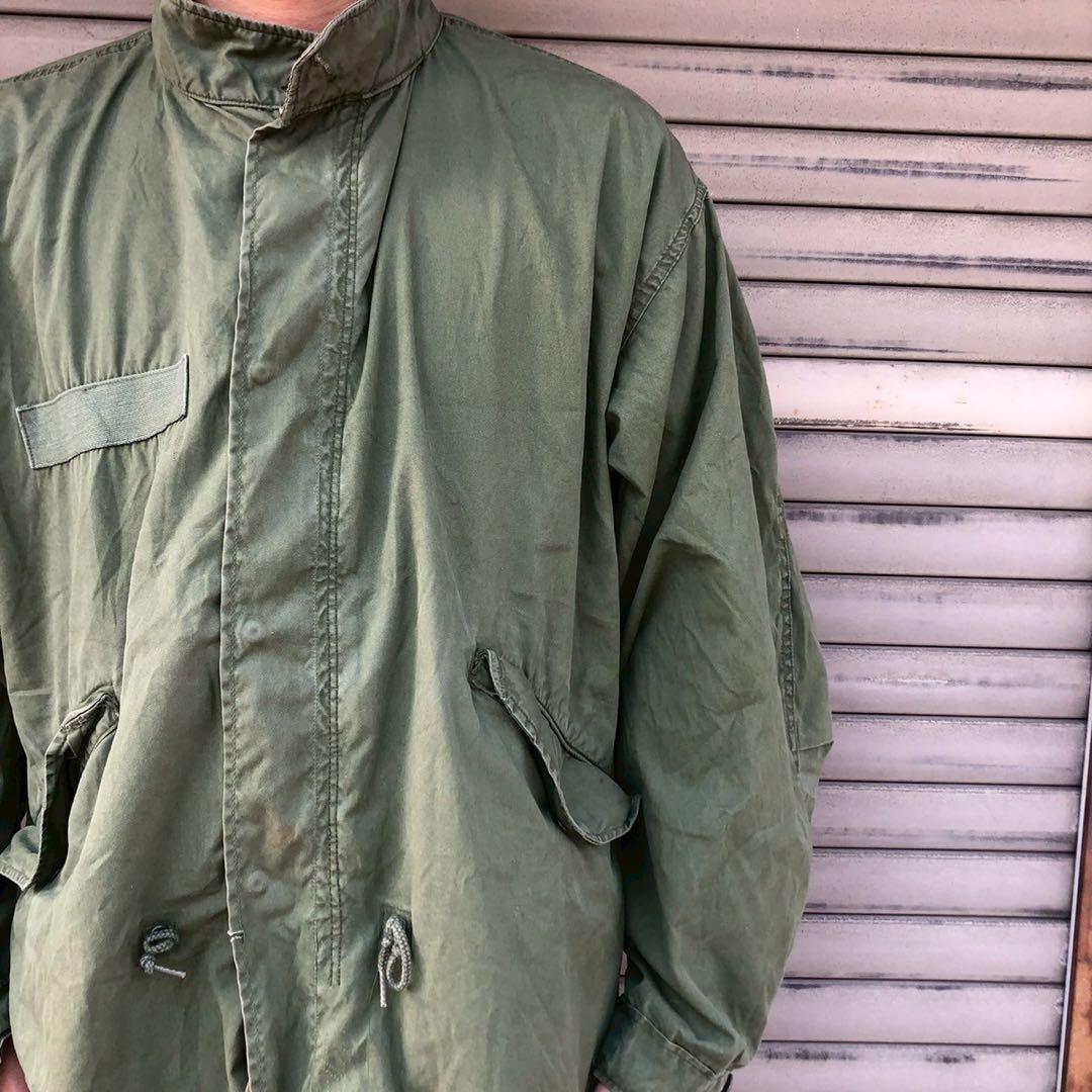 70s 米軍 実物 US ARMY M-65 フィッシュテール パーカー シエル - メルカリ