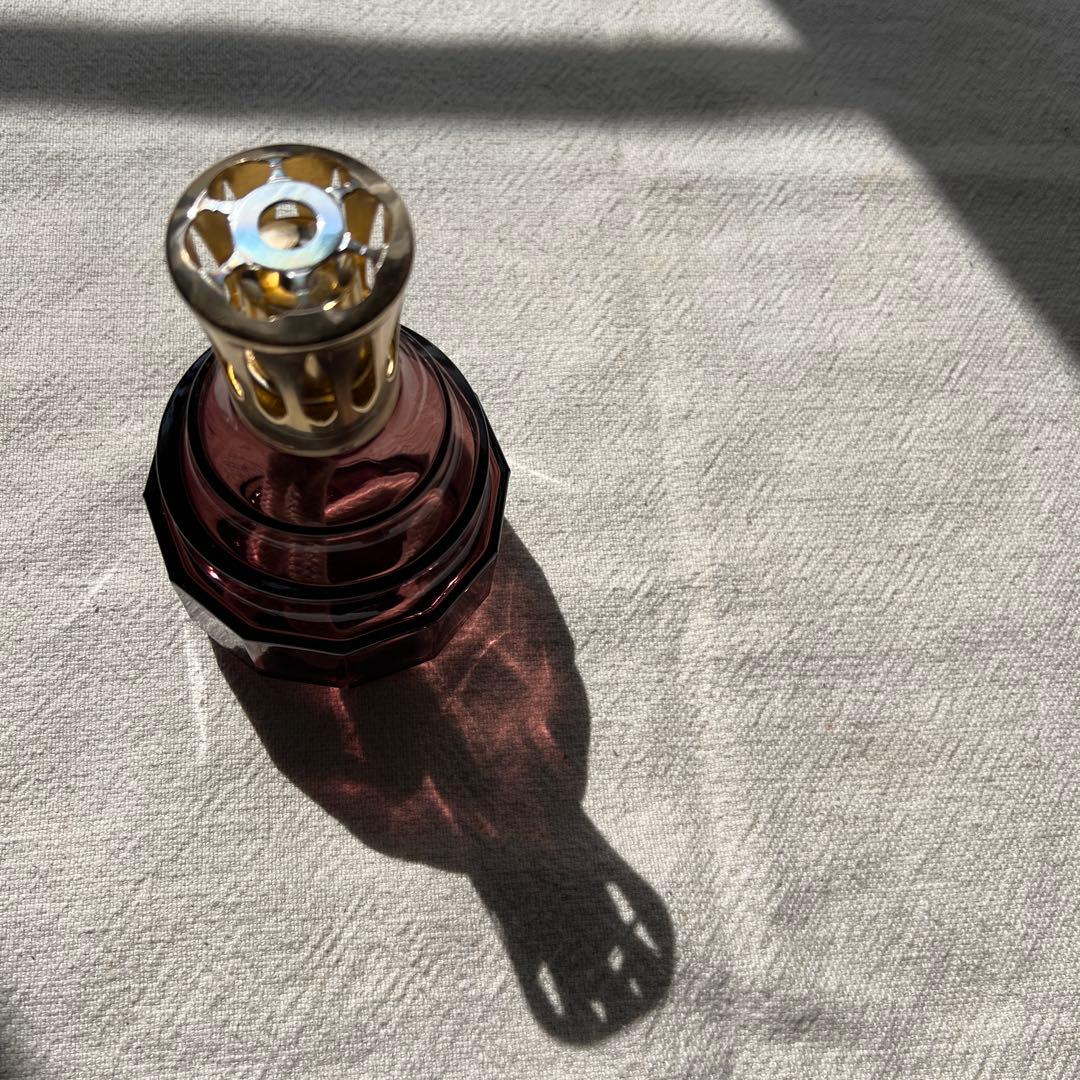 正規品】ランプベルジェ アロマランプ ベル パープル ゴールドキャップ