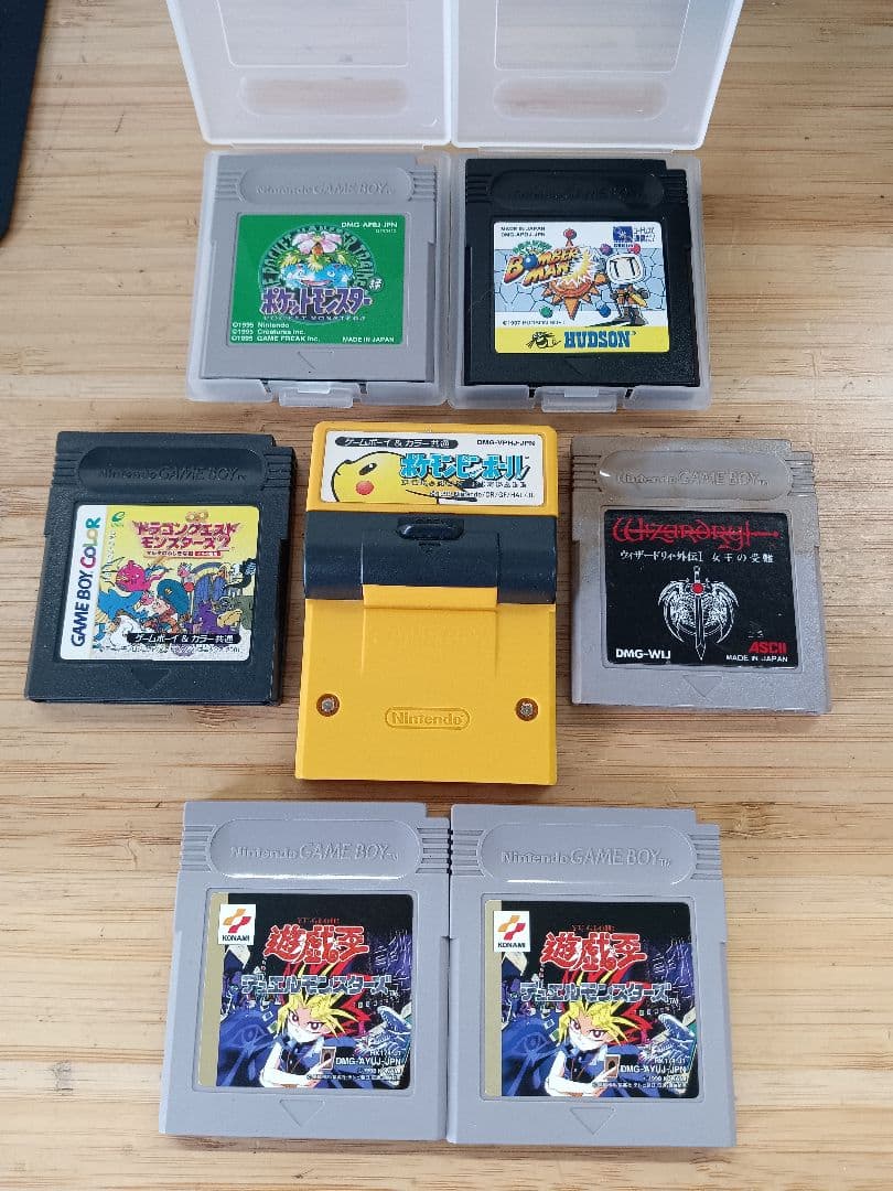 《TA306》任天堂 GAMEBOY COLOR【CGB-001】 ソフト9本