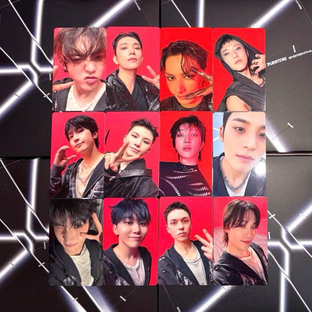 SEVENTEEN HAPPY BURSTDAY HMV トレカ コンプ 12枚