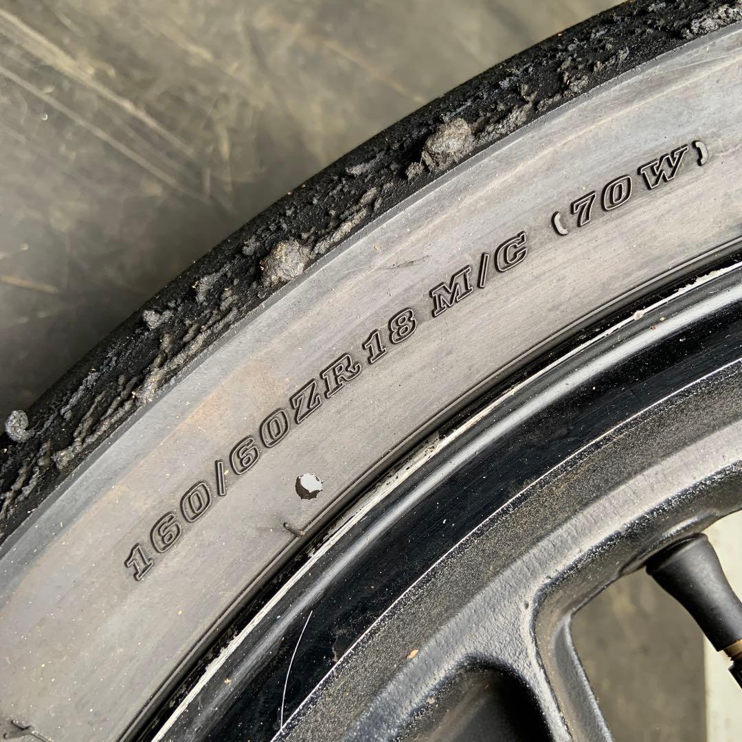 gsx-r1100 gu74a 1987年式 リアホイール GSXR1100 - メルカリ