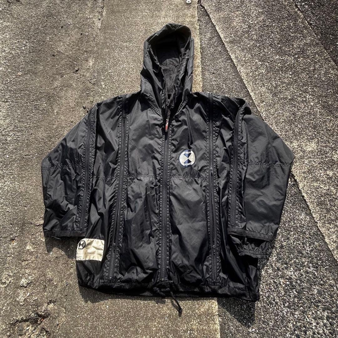FINAL HOME 多zip nylon jacket