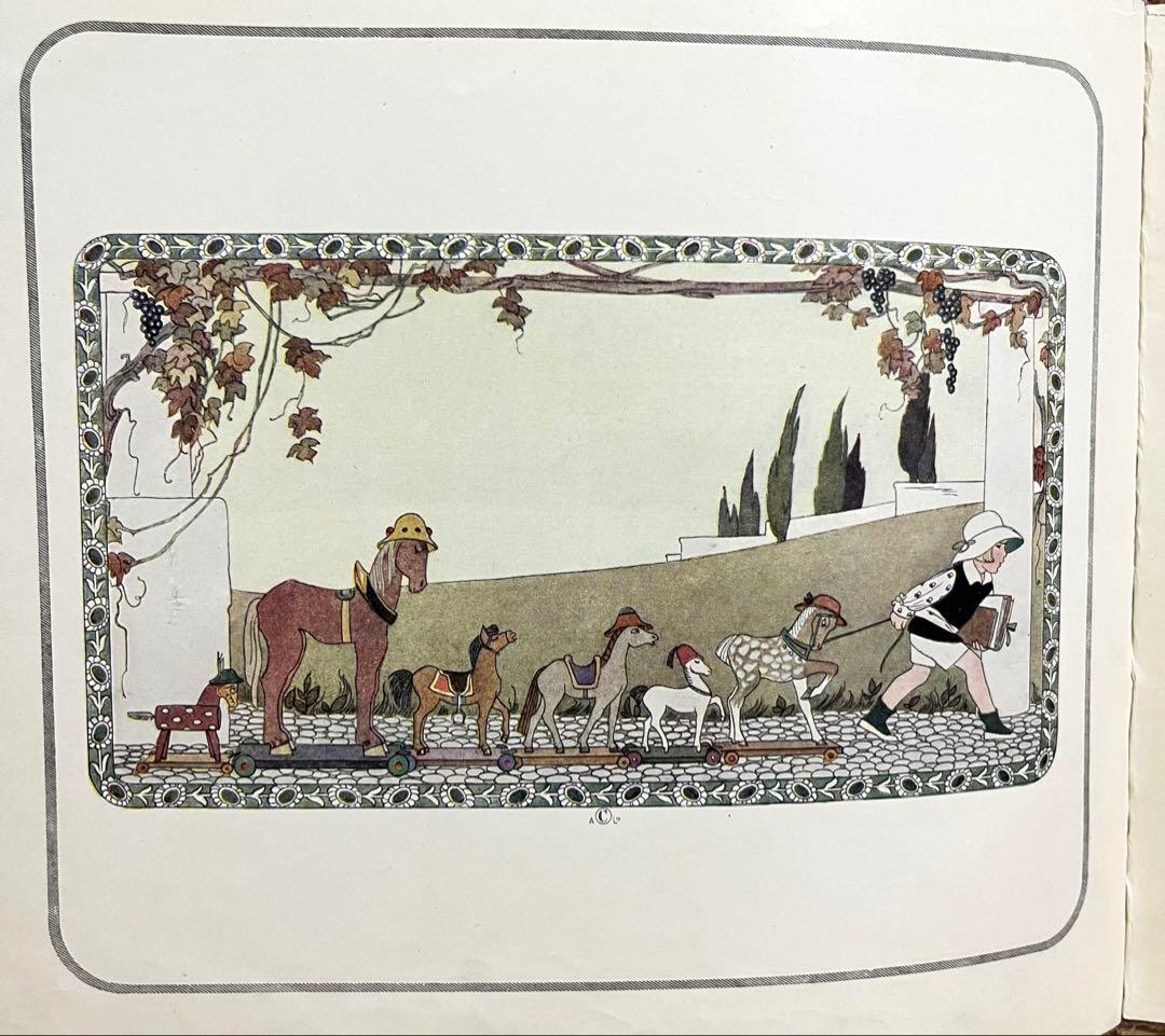 No.378 希少 洋書 古書 ル・メール 絵本 アンティーク 童謡 - メルカリ