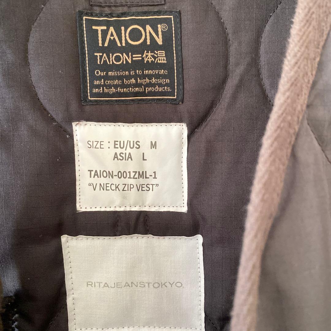 Rita jeans Tokyo ブラック モッズコート コラボダウン石岡真実 - メルカリ