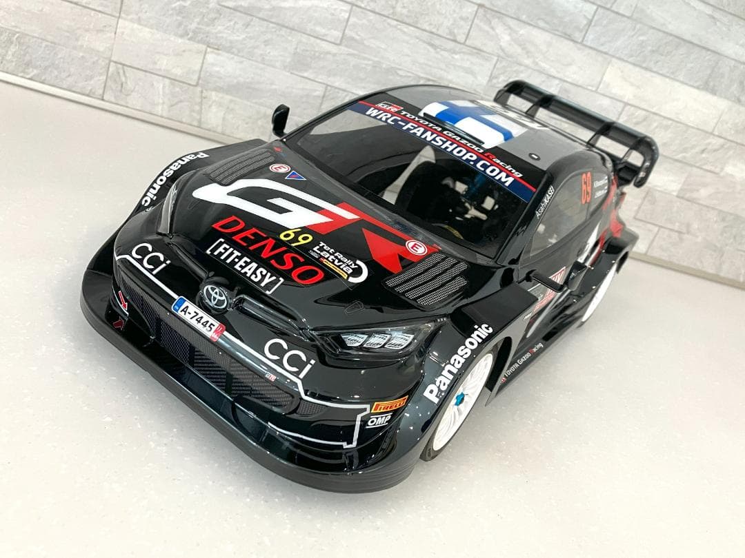 タミヤ RCボディ GRヤリス WRC2024 ラリーラトビア ロバンペラ - メルカリ
