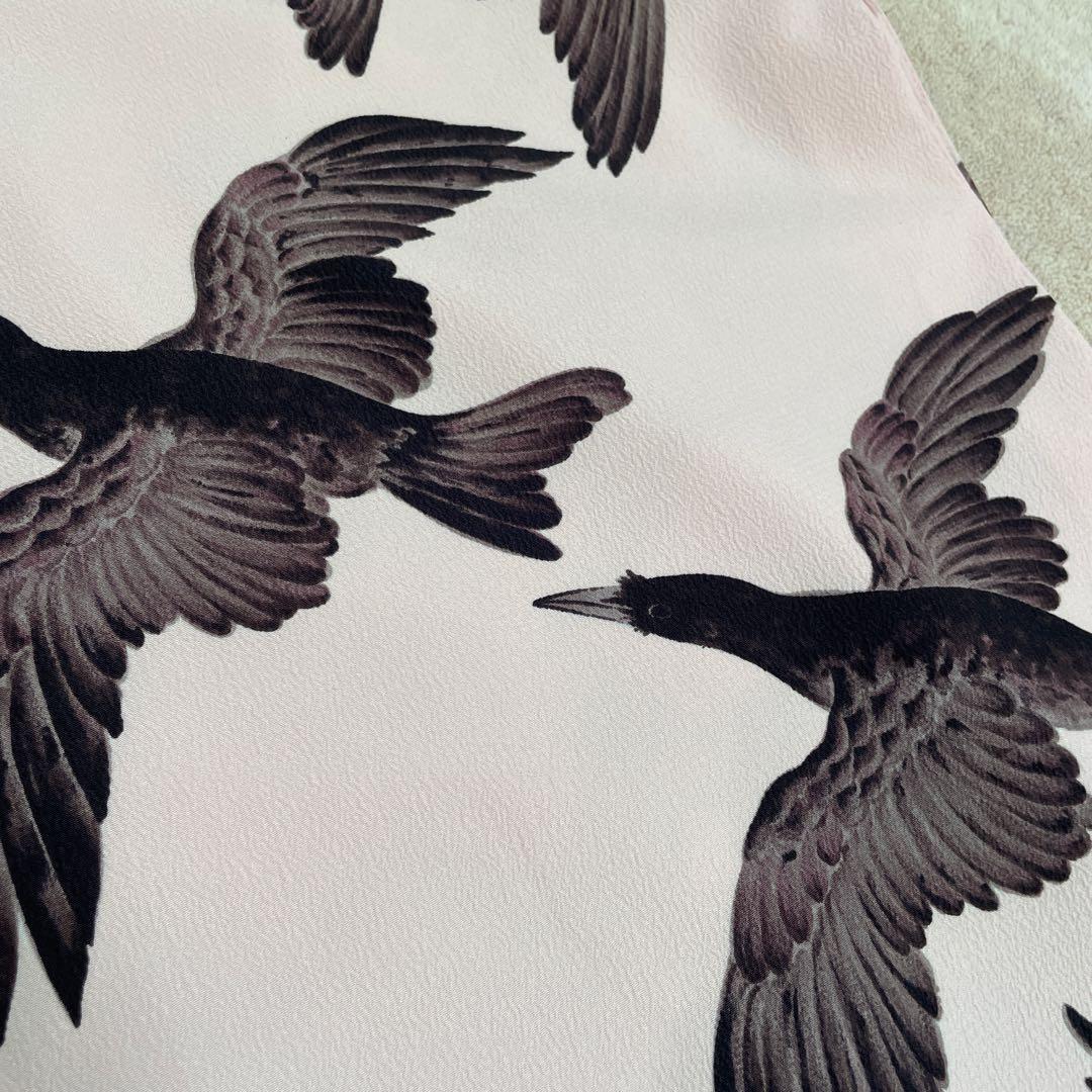 希少】岡重 八咫烏 着物 振袖 成人式