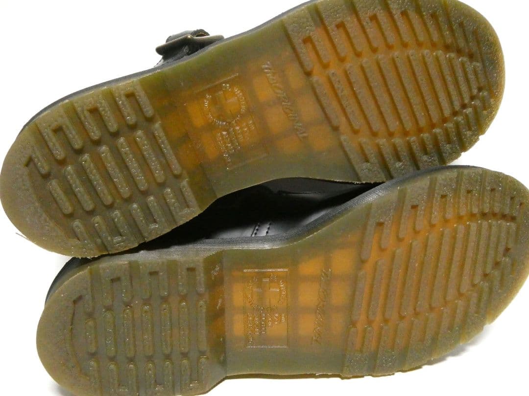 最大サイズUK6！極上美品！ドクターマーチンPOLLEYTバーストラップ