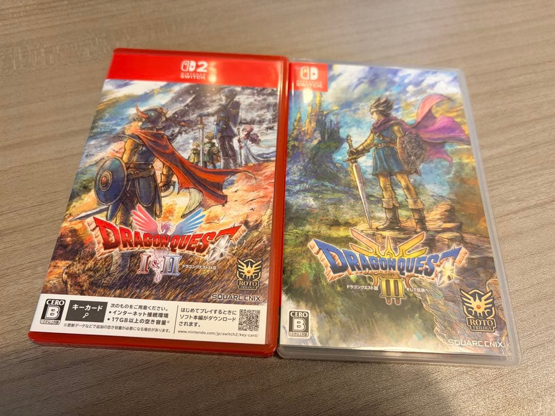 ドラゴンクエスト I・II & III セット Switchソフト