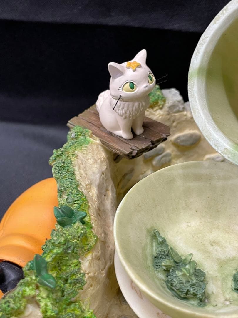 H2【ジャンク】魔女の宅急便 ウォーターガーデン 不思議な水辺 置物