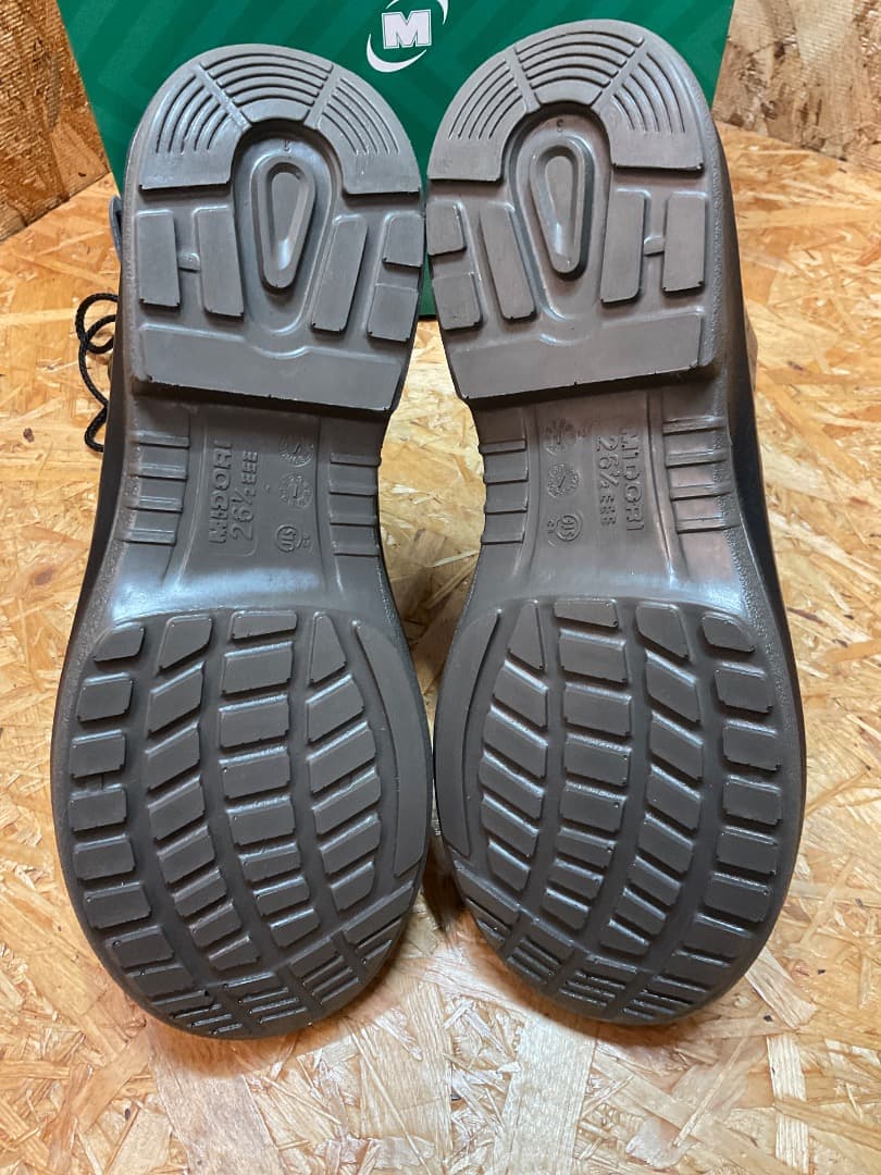 箱付 未使用品 ミドリ安全 PRM230F オールハトメ 安全靴 26.5EEE