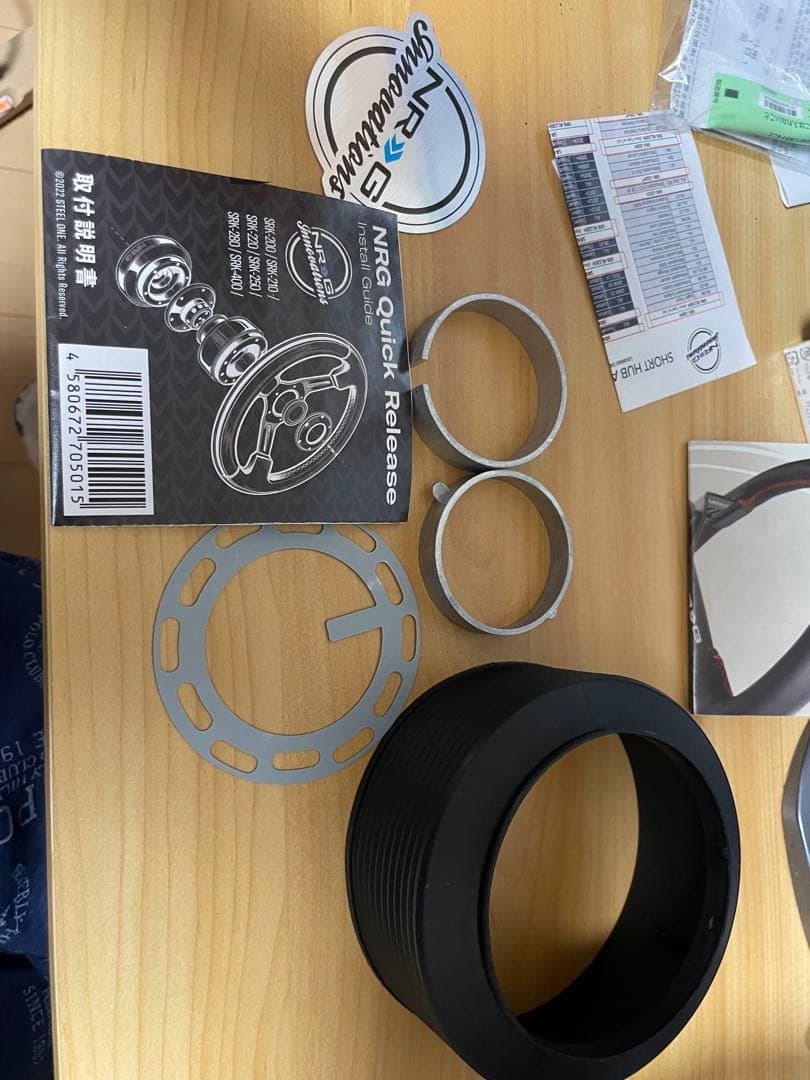 NRG クイックリリース＋d1spec ステアリング 33パイ zc33s - メルカリ