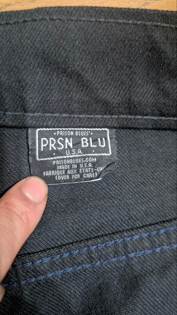 新品】W32L29 PRISON BLUES プリズンブルース ブラックデニム - メルカリ