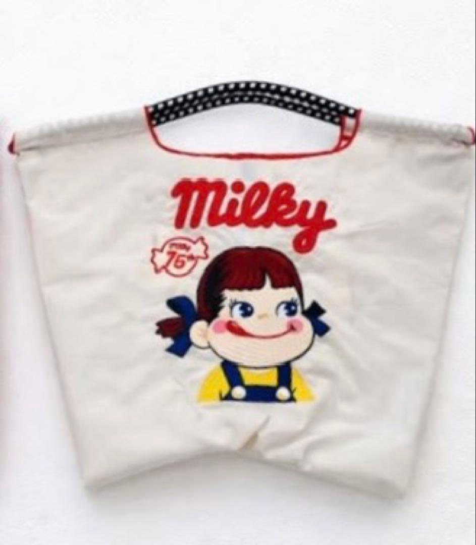 ボールアンドチェーン 不二家 ペコちゃん ミルキー MSサイズ ホワイト