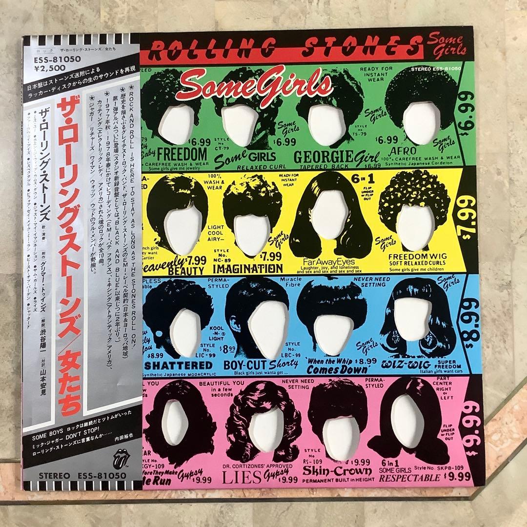 レコード新品同様! ストーンズ 女たち1978年 日本初版盤 US