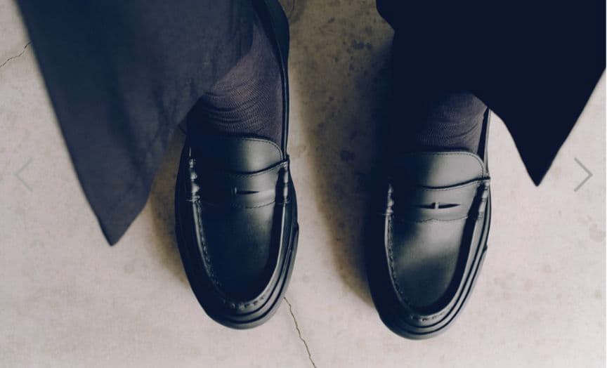 1935 LOAFER -BLACK-【JACK PURCELL 1935】