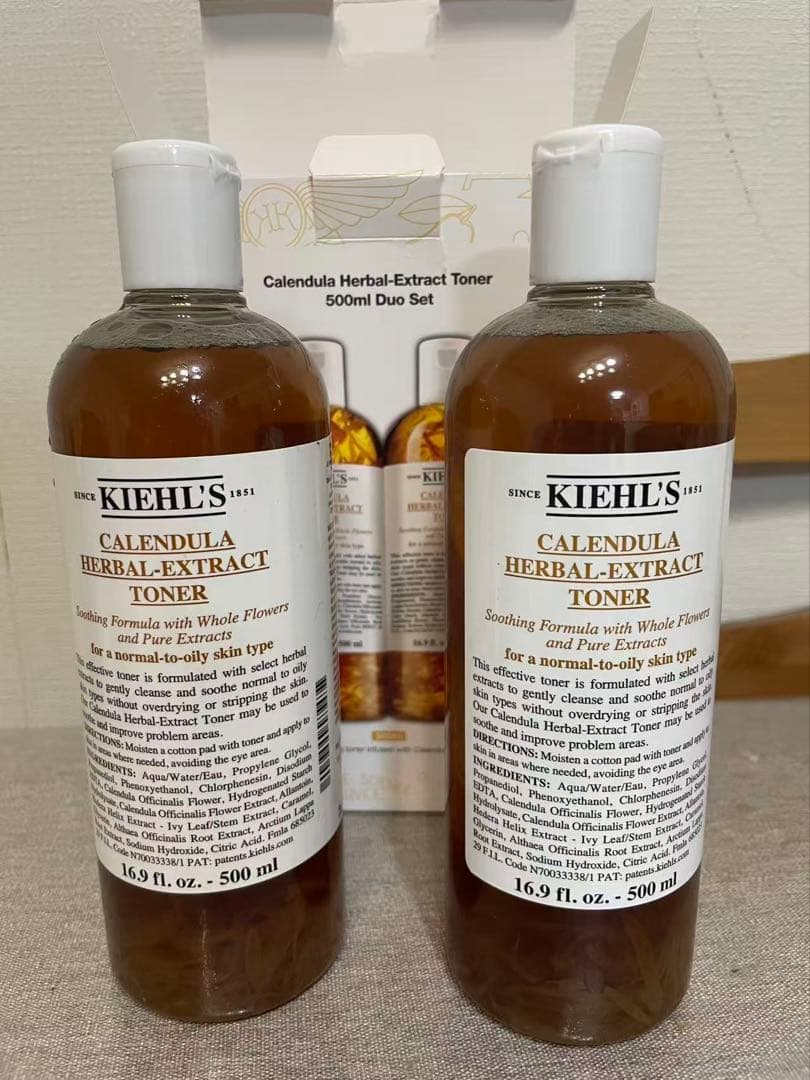 化粧水・ローション・トナー KIEHL'S Calendula Herbal-Extract Toner Amazon.com: Kiehl's Calendula Herbal Extract Alcohol-Free Toner