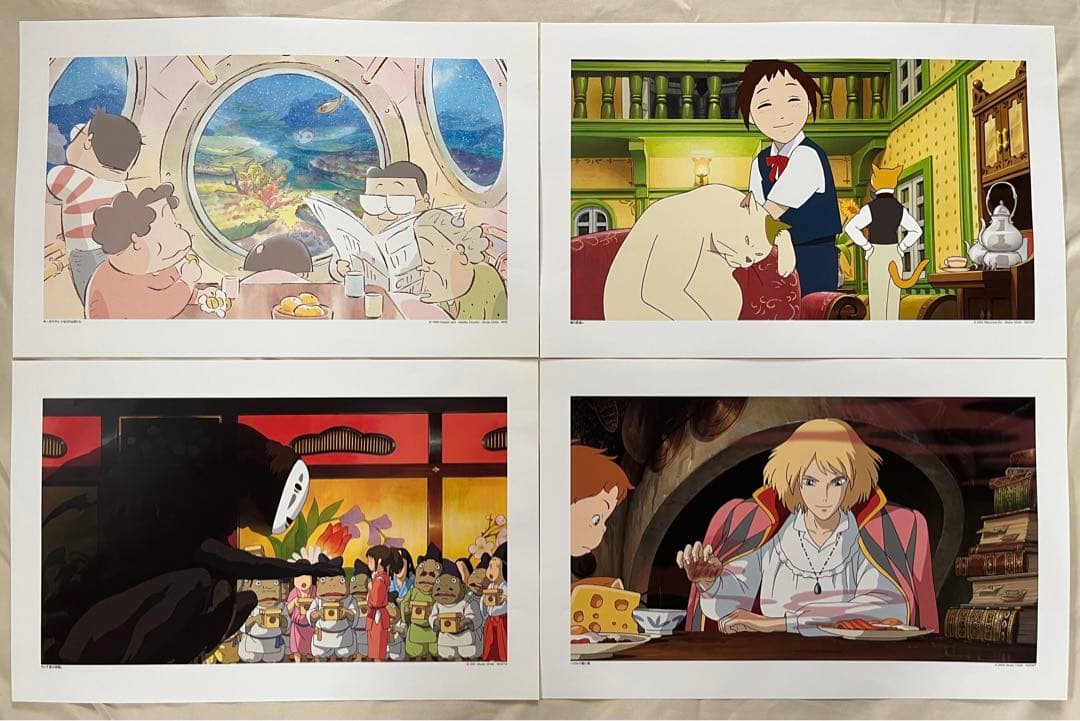 ☆超レア 非売品☆ おまけ付！スタジオジブリ 全21作品 アートフレーム