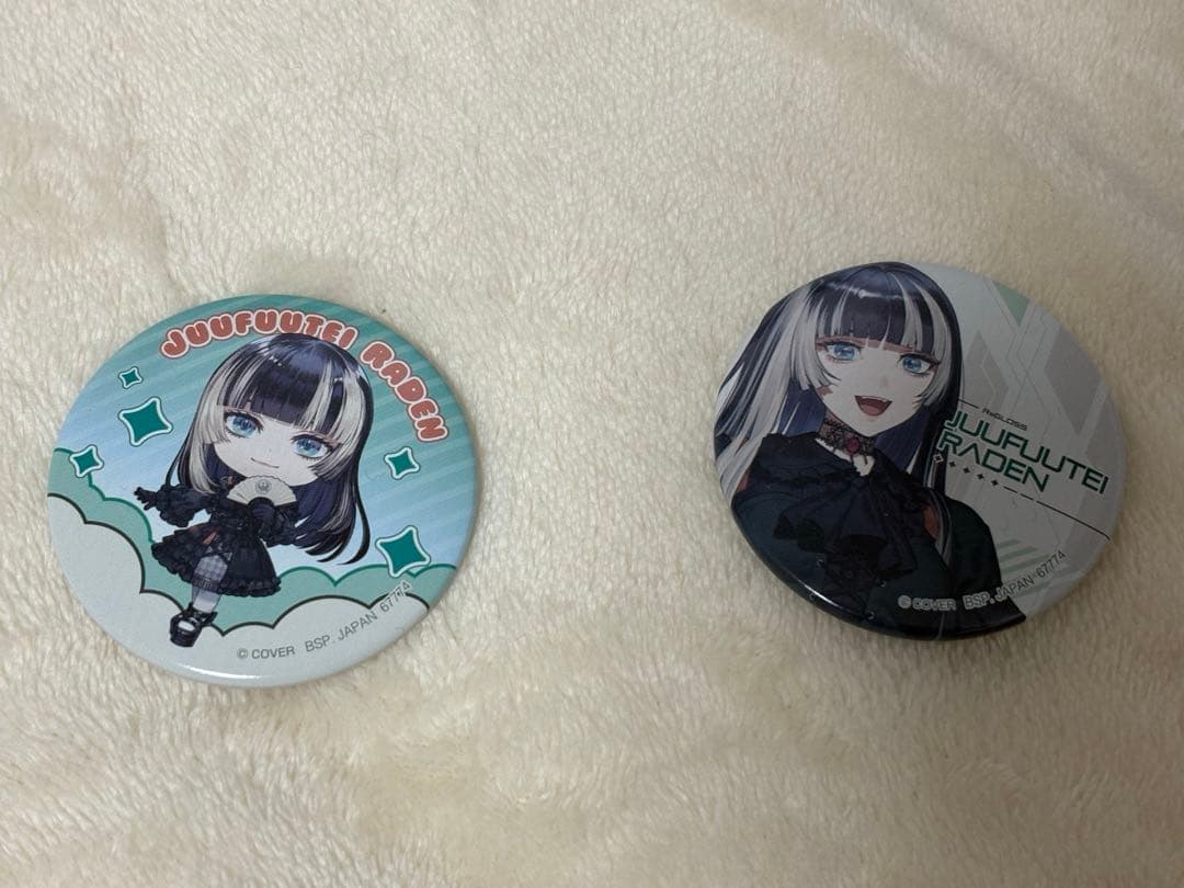 ReGLOSS 一番くじ 缶バッジ 儒烏風亭らでん - メルカリ