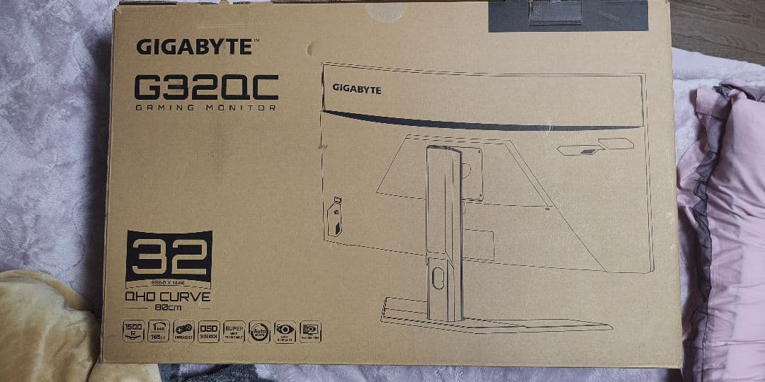 GIGABYTE G32QC ゲーミングモニター 31.5インチ WQHD Amazon.co.jp: ゲーミングモニター GIGABYTE G32QC A Gaming Monitor
