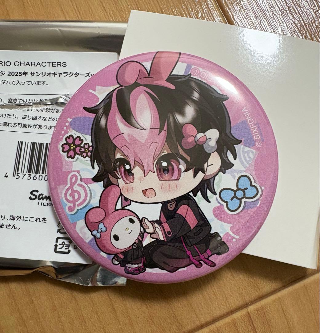 しゅが様専用 シクフォニ サンリオ コラボ缶バッジ LAN くん 2点セット