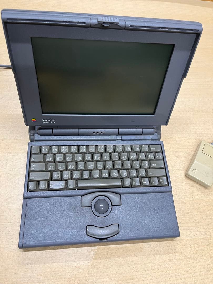 Macintosh PowerBook 170 ＋オリジナルマウス Apple Macintosh Powerbook 170 - Old Crap Vintage Computing