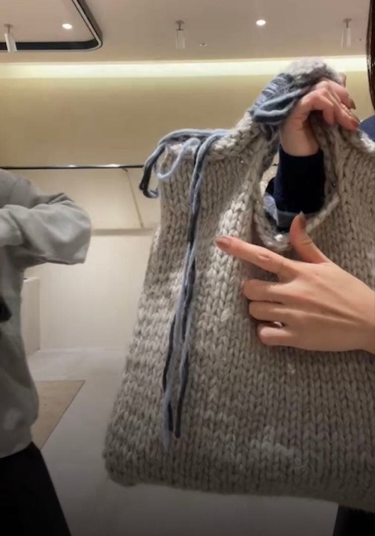 ETRE TOKYO HAND KNIT BAG & POUCH本日限定価格