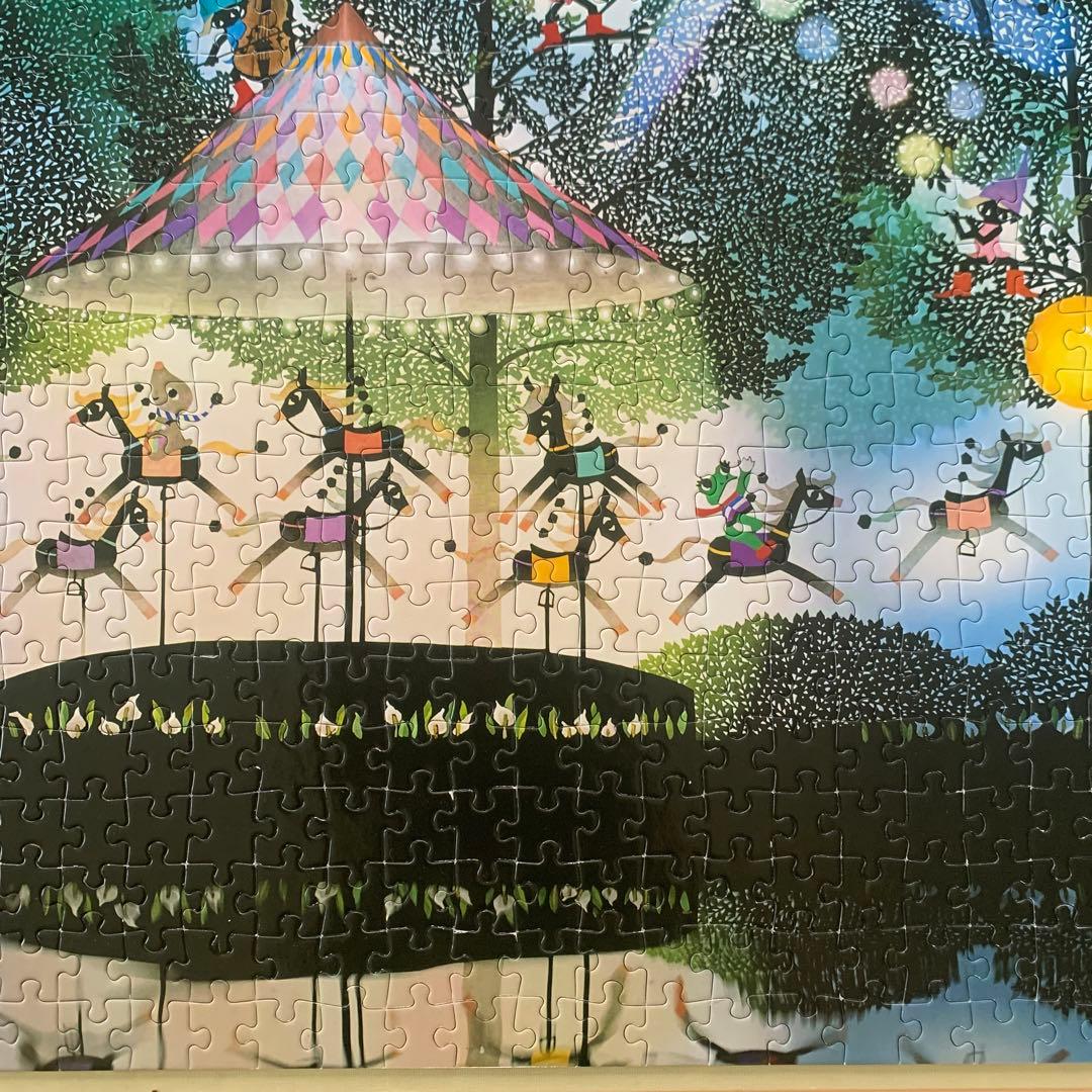 ジグソーパズル 1000ピース 藤城清治 木馬の夢 - メルカリ