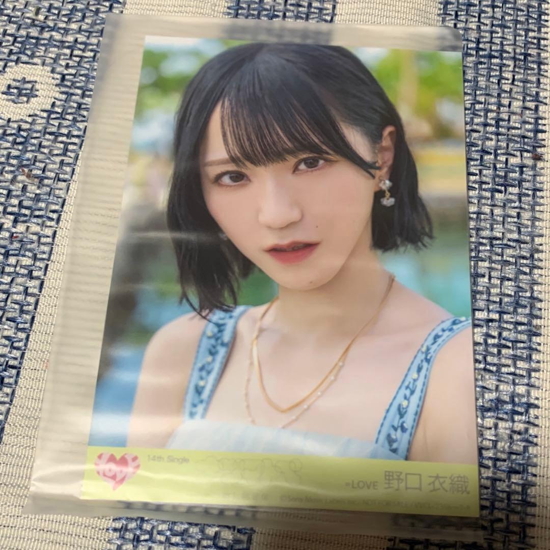 ナツマトペ イコラブ ＝LOVE 封入 生写真 野口衣織 - メルカリ