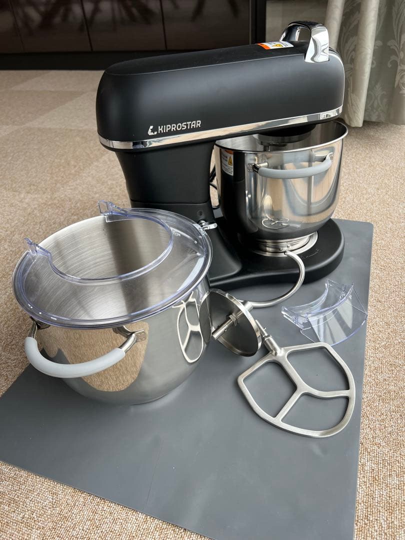 業務用ミキサー PRO-DMX7 未使用 キプロスター7L 黒色 ボウル2個つき