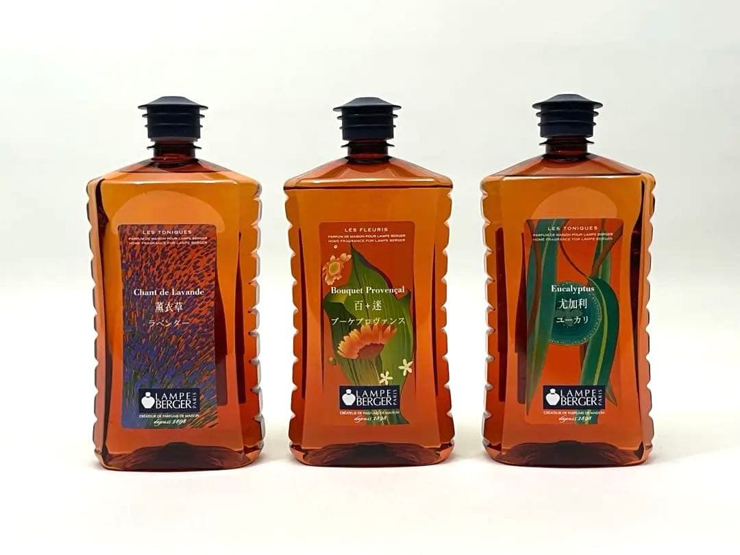 新品未開封★ランプベルジェ・オイル３本　ラベンダー　ブーケプロヴァンス　ユーカリ 楽天市場】【 正規品 】ランプベルジェオイル 【 ユーカリ 】 1000ml